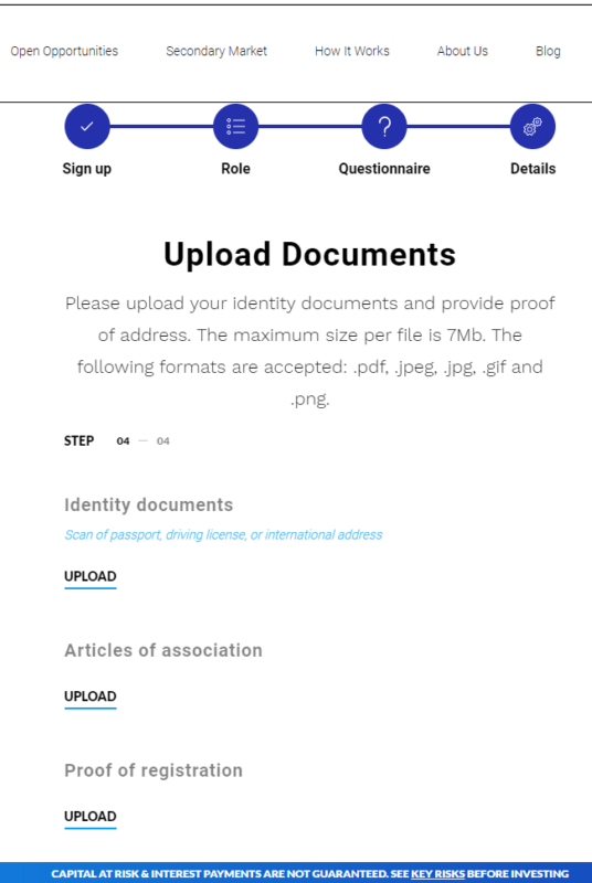 Upload-Documents-LenderKit-KYC-536x800 The Risks of Managing a Crowdfunding Platform and How to Avoid Them