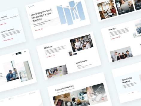 Crowdfunding marketing site Business - optimised