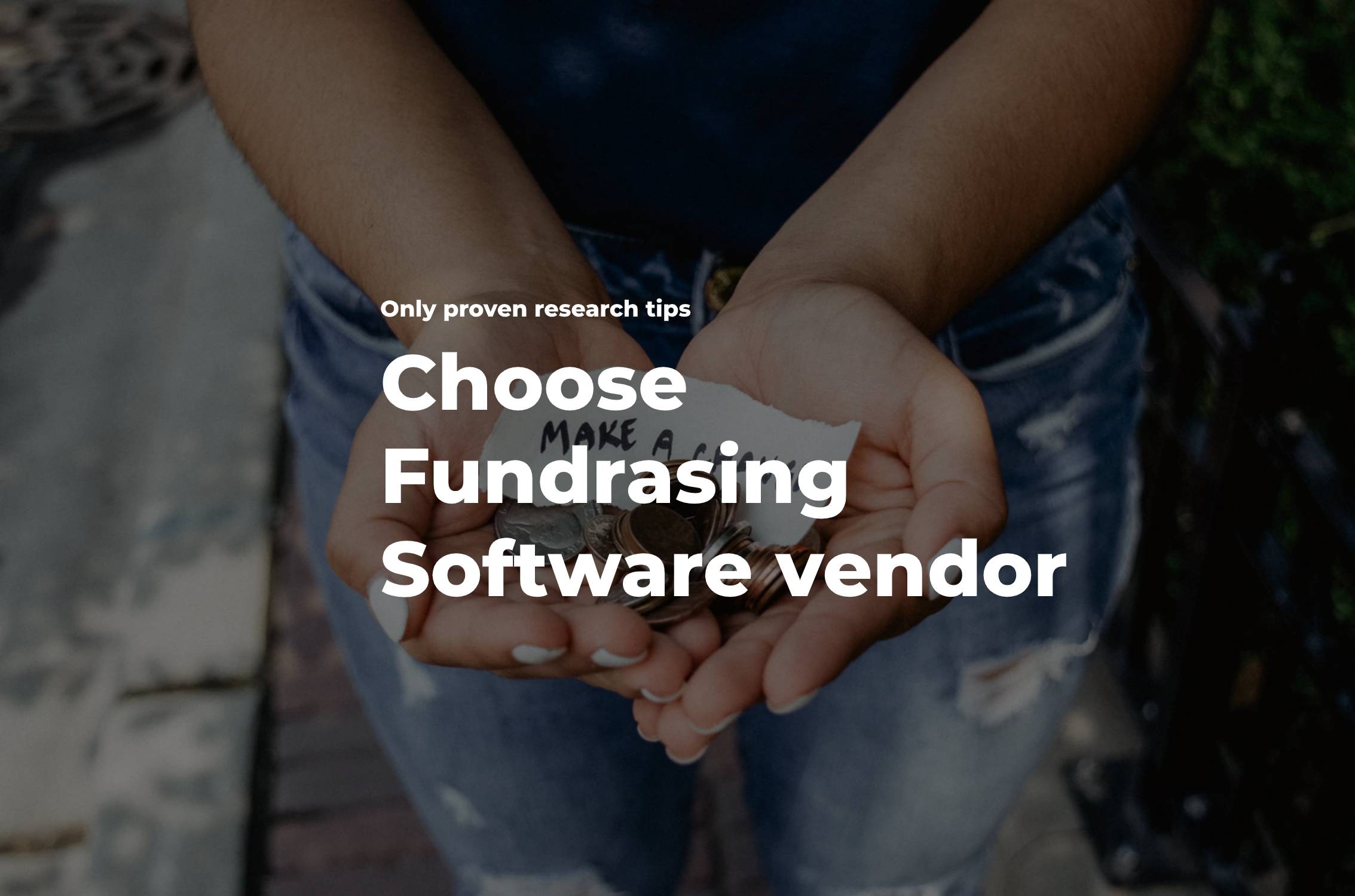 How to Choose the Right Fundraising Software for Your Business