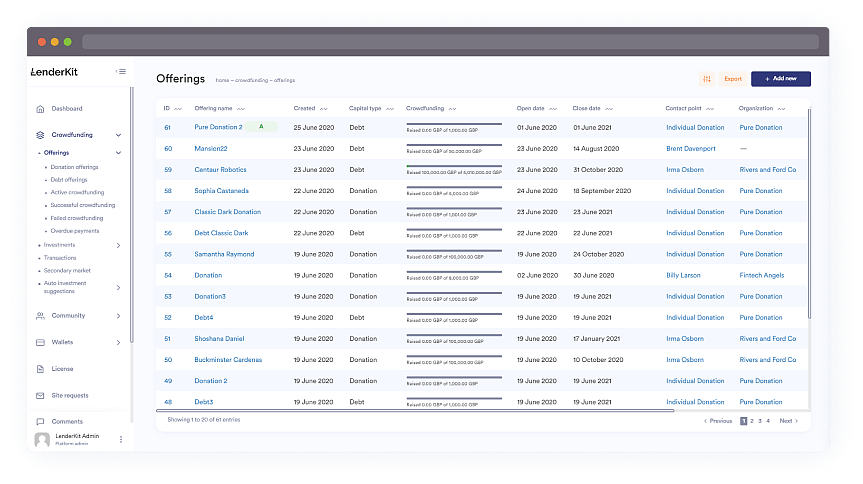 LenderKIt-offering-management Building a Private Crowdfunding Platform for Real Estate Investing