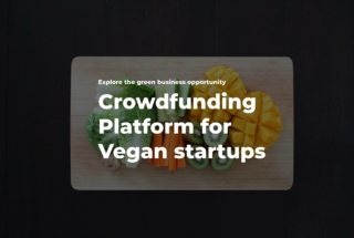 Crowdfunding platform for vegan startups