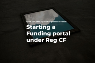 Funding portal reg CF registration process and costs