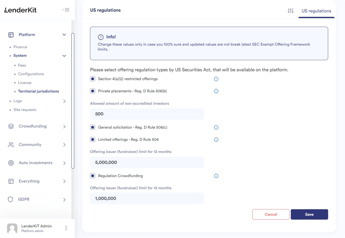 territorial-jurisdiction-settings-usa-1100x759 How to Register a Reg CF Funding Portal with the SEC