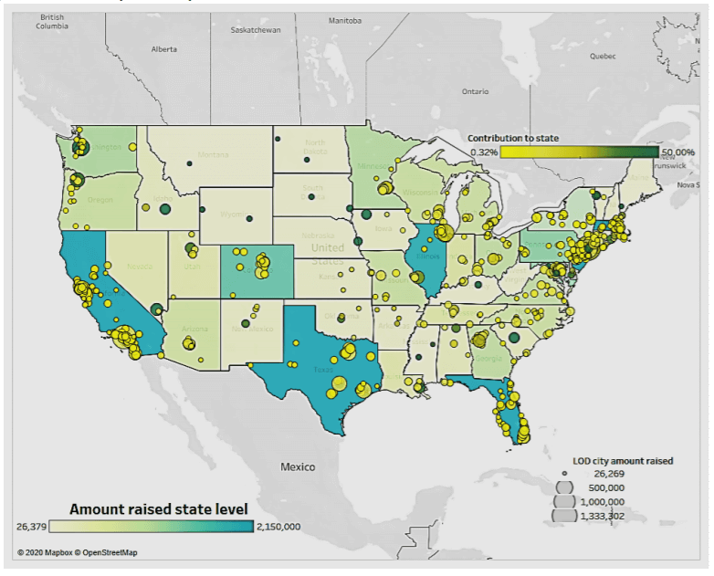 crowdfunding-amount-raised-by-state How to Start a Healthcare Crowdfunding Business