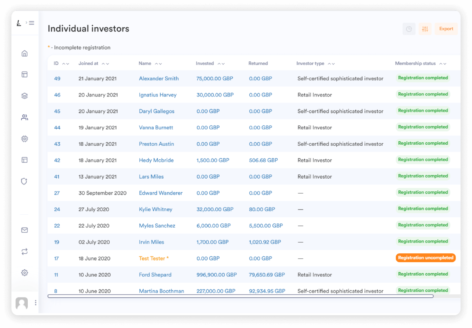 Investment management platform