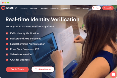 ShuftiPro KYC KYB AML Provider img