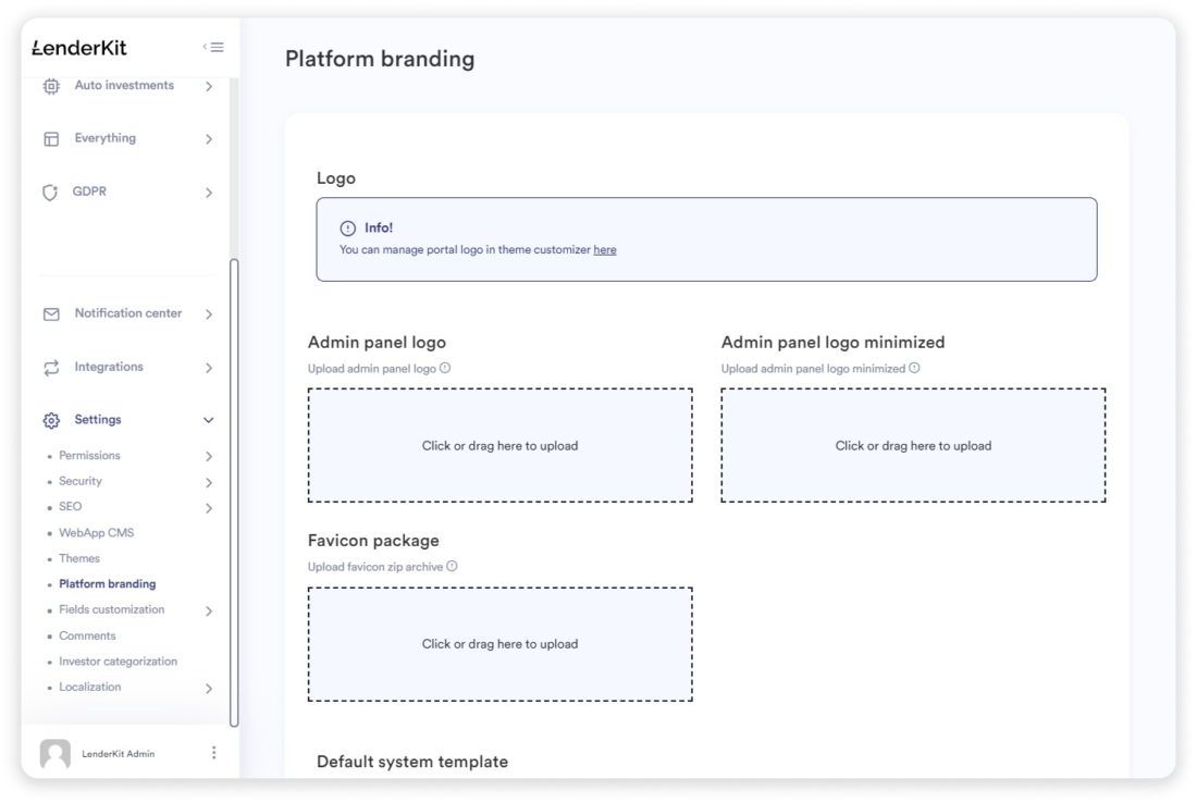 crowdfunding-platform-branding-settings-1100x738 How Does White-Label Crowdfunding Software Work