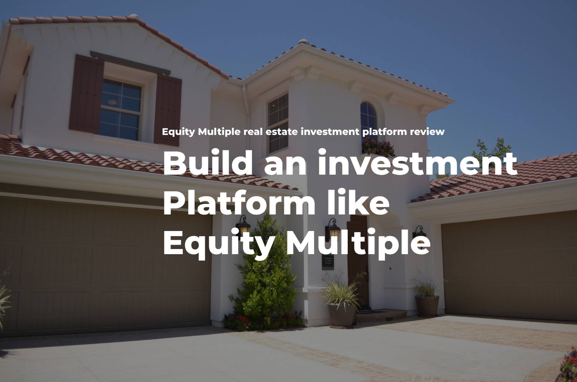 Equity Multiple Real Estate Crowdfunding Platform Overview 4623