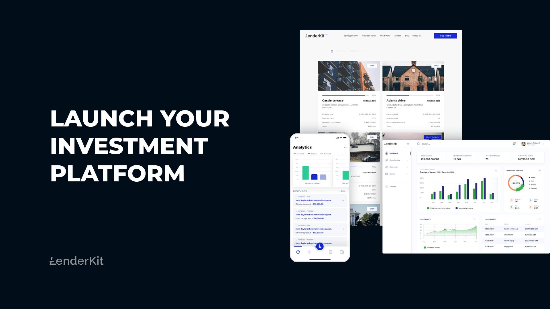 Whitelabel investment software