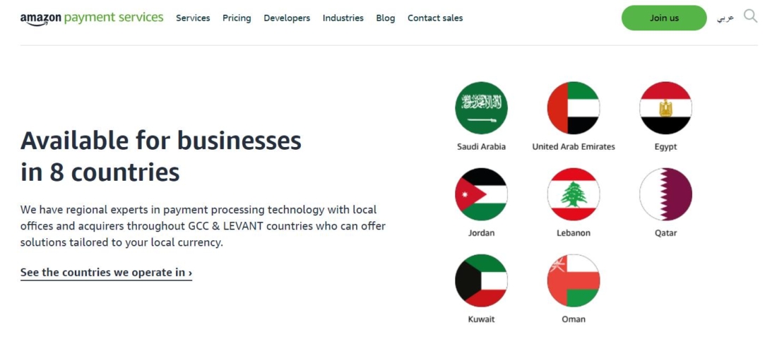 amazon payment services saudi arabia
