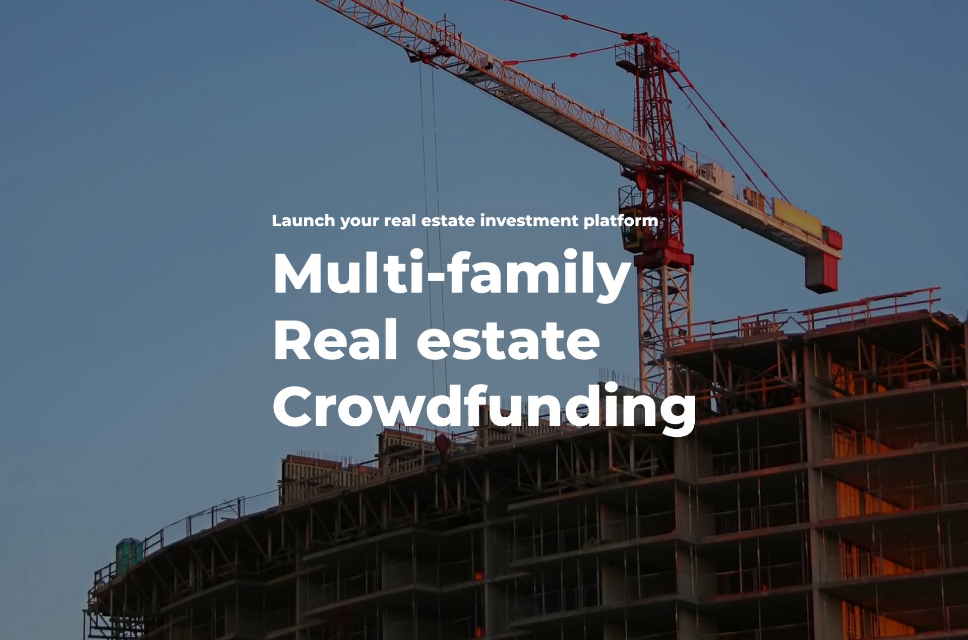 Multifamily Real Estate Investing via Crowdfunding