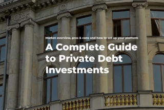 private debt investing software, private debt overview, advantages and disadvantages of private debt