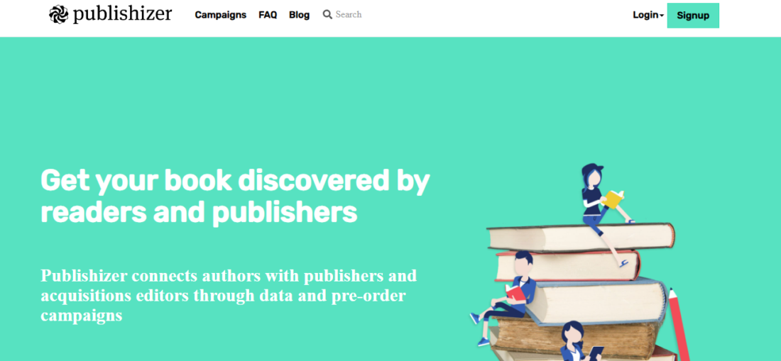 publishizer-crowdfunding-platform-1100x509 Crowdfunding for Authors: A Profitable Business?