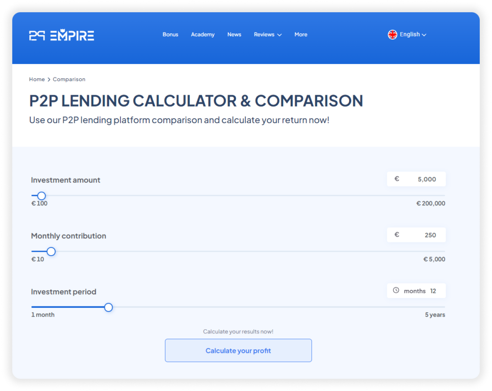 P2P-Empire-investment-calculator-1-1005x800 Top 5 Investment Calculators and Why You Need Them