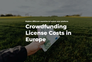 crowdfunding license costs in europe