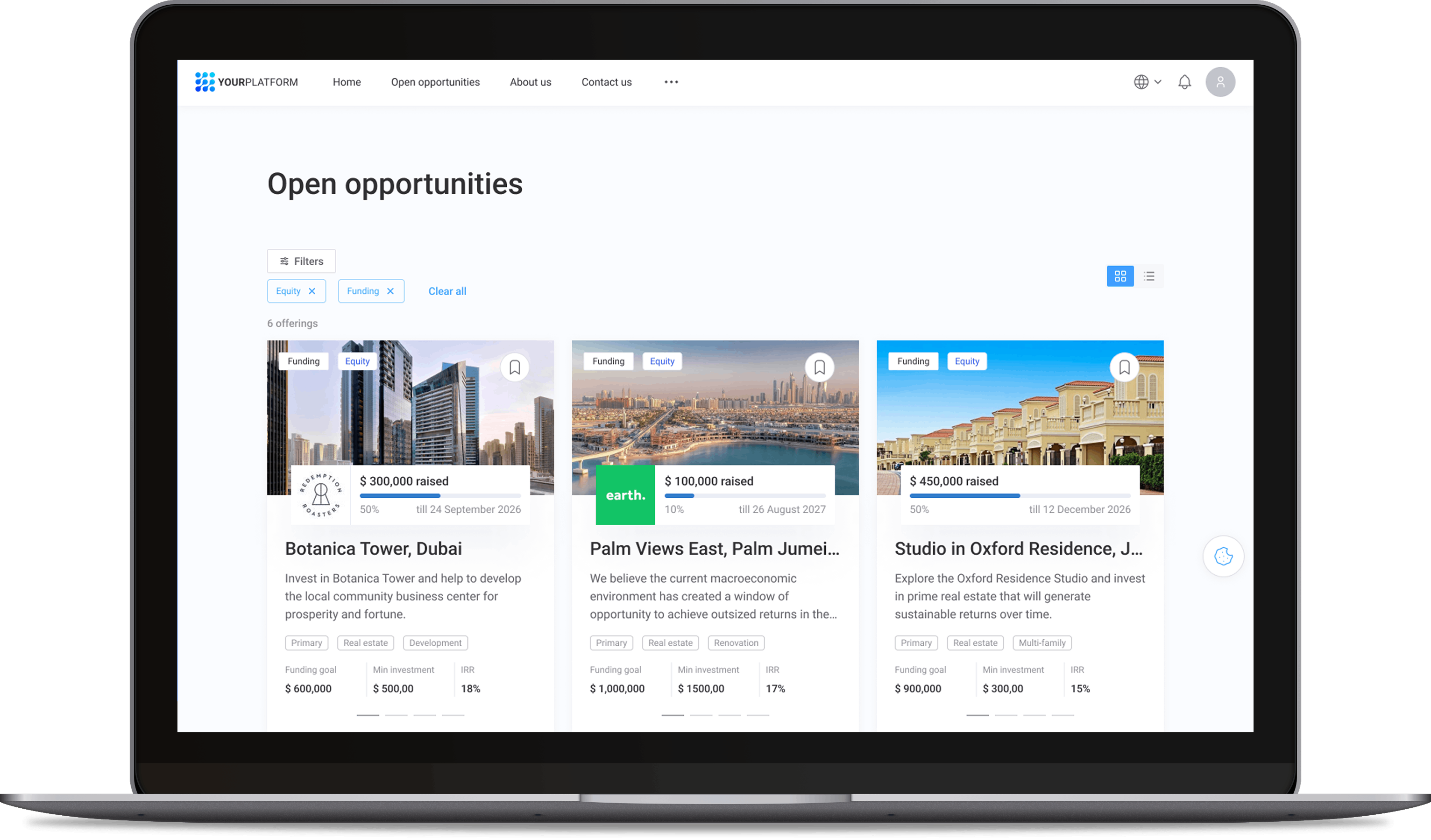 Real Estate Crowdfunding Software