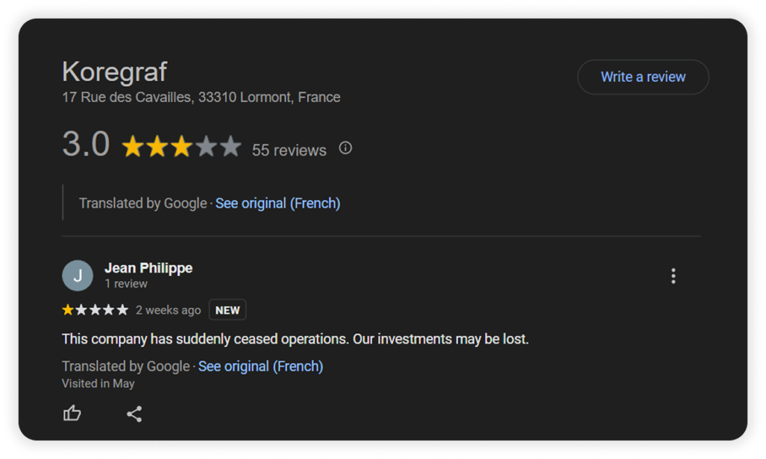 Koregraf reviews