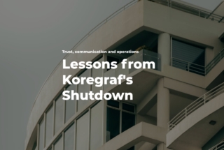 Koregraf shutdown