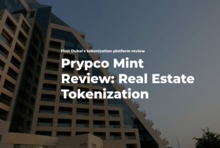 Prypco Mint Review Dubai’s First Tokenized Real Estate Platform