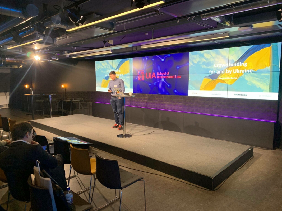LenderKit Speaks at the UiA Crowdfunding Research Conference Crowdfunding for Ukraine