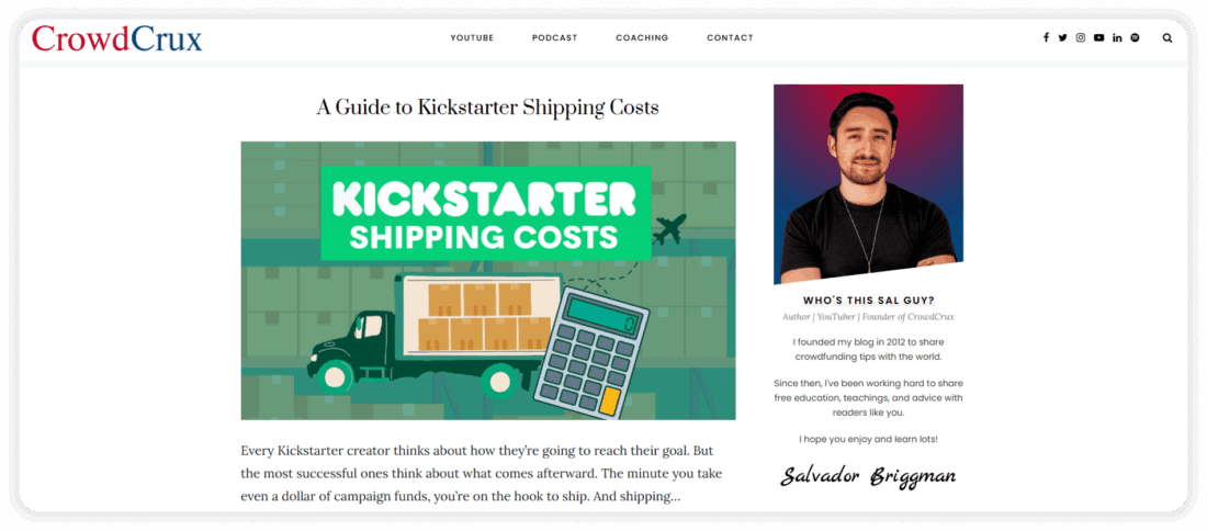 Salvador Briggman - CrowdCrux