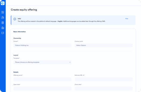 Issuer Portal Overview