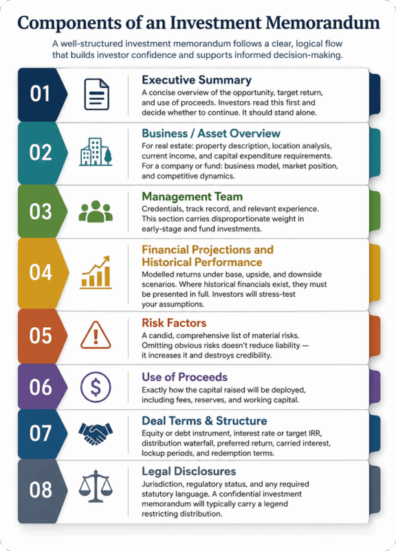 Investment Memorandum Inforgraphic