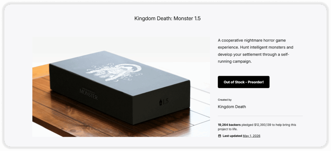 Kingdom Death Monster 1.5