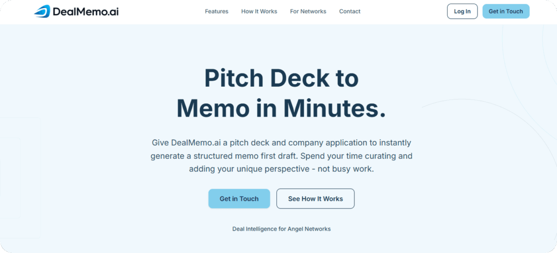 deal memo ai