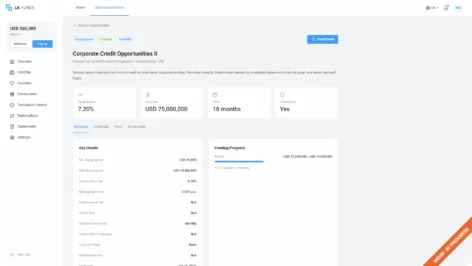 fund investment software - investor portal