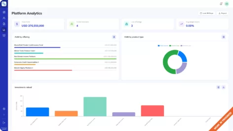 fund management platform - admin portal