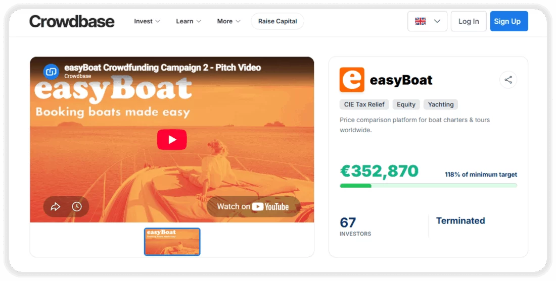 CrowdBase - easyBoat